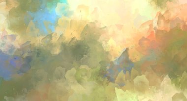 Modern sanat. Taranmış Boyalı Soyut Arkaplan. Fırça darbesi ile boyanmış. Boya darbeleri. 2B Görüntü.