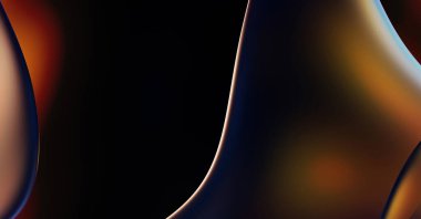 Soyut arkaplan. Değişken renk değişim dalgaları, dinamik hareketlerle. Işık dalgalarının neon renkli soyut tasarımı. Duvar kağıdı, afiş, arkaplan, kart, kitap illüstrasyonu, web sitesi.