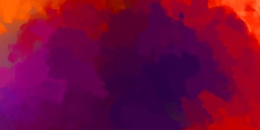 Taranmış Boyalı Soyut Arkaplan. Vahşi kaotik fırça darbeleri. Boya darbeleri. 2D İllüstrasyon. Fırça darbeli resim.