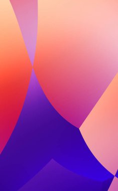 Soyut arkaplan. Renkli duvar kağıtları kesişen şekiller desen grafikleri. Duvar kağıdı, afiş, arkaplan, kart, kitap kapağı veya web sitesi için canlı tasarım.