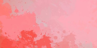 Taranmış Boyalı Soyut Arkaplan. Vahşi kaotik fırça darbeleri. Boya darbeleri. 2D İllüstrasyon. Fırça darbeli resim.