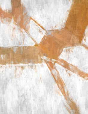 Soyut arkaplanda pürüzlü fırça darbeleri. Fırça boyası. Renkli boya darbeleri. Eşsiz duvar sanatı. Tuvaldeki modern sanat. Renkli çağdaş sanat eserleri. 