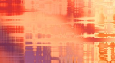 Soyut arkaplan. Yaşlanmış grunge dokusunda geometrik elementler. Farklı renk desenli grafiksel illüstrasyon.