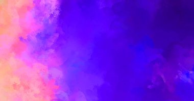 Sanatsal soyut arkaplan. Doku boyalı duvar kağıdı. Boya darbeleriyle yaratıcı bir illüstrasyon. Fırça desenli resim.