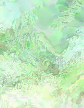 Alkol mürekkebini andıran rahatlatıcı fırça darbelerinin modern resmi. Poster, duvar sanatı, afiş, kart, kitap kapağı veya ambalaj için pastel renkli suluboya resim.