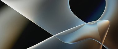 Soyut arkaplan. Değişken renk değişim dalgaları, dinamik hareketlerle. Işık dalgalarının neon renkli soyut tasarımı. Duvar kağıdı, afiş, arkaplan, kart, kitap illüstrasyonu, web sitesi.