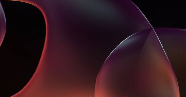 Soyut arkaplan. Değişken renk değişim dalgaları, dinamik hareketlerle. Işık dalgalarının neon renkli soyut tasarımı. Duvar kağıdı, afiş, arkaplan, kart, kitap illüstrasyonu, web sitesi.