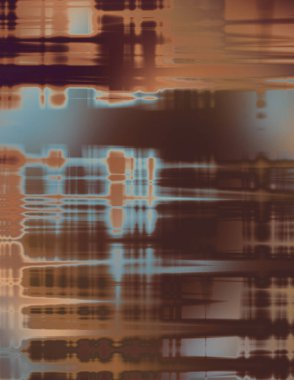 Geometrik desenli kentsel grunge arka planı. Doğrusal renkli dokular. Çürüyen bir dokunun gelecekteki duvar kâğıdı