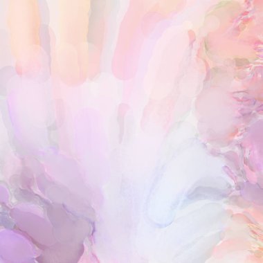 Çağdaş sanat. El işçiliğinin renkli dokusu. Modern resim. Yüzeyde suluboya vuruşlar. Sanatsal arkaplan resmi. Tablo üzerinde soyut resim. Fırça darbeleri. 