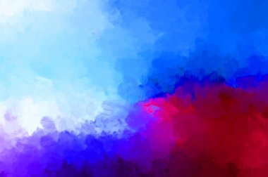 Taranmış Boyalı Soyut Arkaplan. Fırça darbesi ile boyanmış. Sanatsal canlılık ve renkli duvar kağıdı.