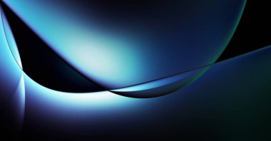 Soyut arkaplan. Değişken renk değişim dalgaları, dinamik hareketlerle. Işık dalgalarının neon renkli soyut tasarımı. Duvar kağıdı, afiş, arkaplan, kart, kitap illüstrasyonu, web sitesi.