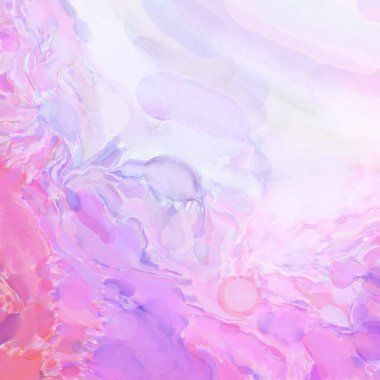 Çağdaş sanat. El işçiliğinin renkli dokusu. Modern resim. Yüzeyde suluboya vuruşlar. Sanatsal arkaplan resmi. Tablo üzerinde soyut resim. Fırça darbeleri. 