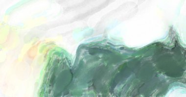 Çağdaş sanat. El yapımı resim. Modern sanat eserleri. Yüzeyde suluboya fırça darbeleriyle resim yapmak. 2D çizim. Sanatsal arkaplan resmi. Tablo üzerinde soyut resim. Renkli doku.