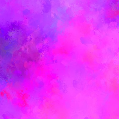 Duvar sanatı Eşsiz ve yaratıcı illüstrasyon. Fırça darbesi ile boyanmış. Renkli fırça darbelerinin soyut arkaplanı. Fırçalanmış canlı duvar kâğıdı. Boyalı sanatsal yaratım.