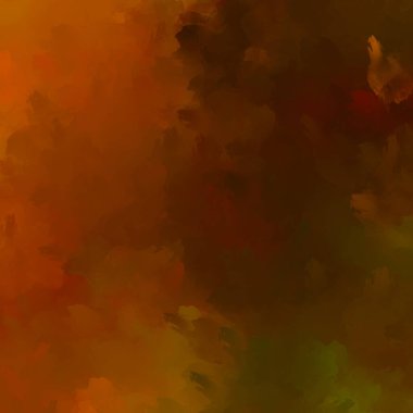 Boya darbeleri. 2D İllüstrasyon. Taranmış Boyalı Soyut Arkaplan. Fırça darbesi ile boyanmış. Modern sanat.