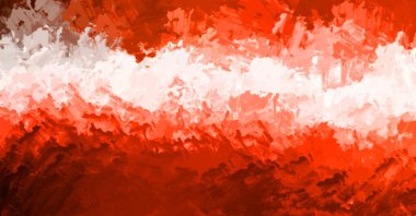 Sanatsal soyut arkaplan. Doku boyalı duvar kağıdı. Boya darbeleriyle yaratıcı bir illüstrasyon. Fırça desenli resim.