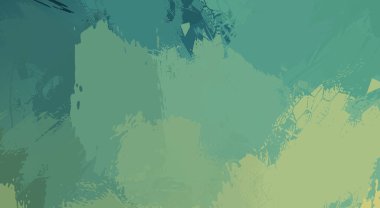 Fırça darbesi ile boyanmış. Sanatsal canlılık ve renkli duvar kâğıdı. Kaotik resim. Taranmış Boyalı Soyut Arkaplan. 