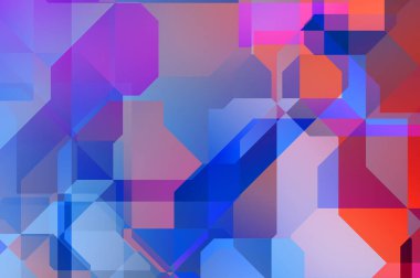 Dinamik bileşime sahip minimalist düz stil içinde modayı takip eden geometrik soyut arkaplan. 