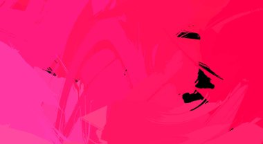 Sanatsal soyut arkaplan. Doku boyalı duvar kağıdı. Boya darbeleriyle yaratıcı bir illüstrasyon. Fırça desenli resim.