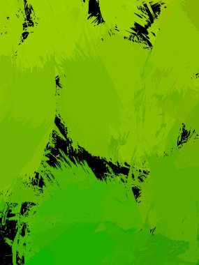 Duvar sanatı Eşsiz ve yaratıcı illüstrasyon. Fırça darbesi ile boyanmış. Renkli fırça darbelerinin soyut arkaplanı. Fırçalanmış canlı duvar kâğıdı. Boyalı sanatsal yaratım.