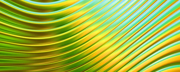 Abstracte Achtergrond Kleurrijke Golvende Reflecterende Design Behang Grafische Illustratie Voor — Stockfoto
