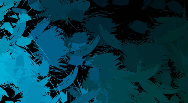 Canlı fırça darbeleriyle boyanmış. Renkli desenli resim. Fırçalanmış duvar kağıdını boya.