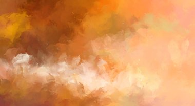 Renkli fırça darbelerinin 2D çizimi. Dekoratif desenli resim. canlı boya desenli arkaplan.