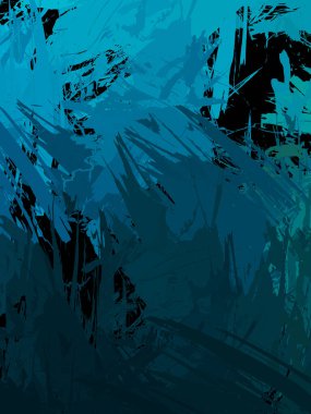 Duvar sanatı Eşsiz ve yaratıcı illüstrasyon. Fırça darbesi ile boyanmış. Renkli fırça darbelerinin soyut arkaplanı. Fırçalanmış canlı duvar kâğıdı. Boyalı sanatsal yaratım.