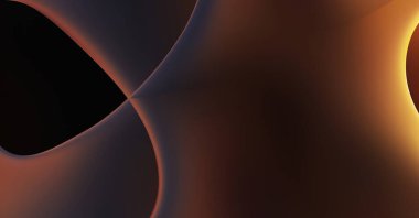 Soyut arkaplan. Değişken renk değişim dalgaları, dinamik hareketlerle. Işık dalgalarının neon renkli soyut tasarımı. Duvar kağıdı, afiş, arkaplan, kart, kitap illüstrasyonu, web sitesi.