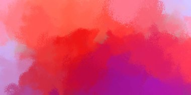 Fırça darbesi ile boyanmış. Sanatsal canlılık ve renkli duvar kâğıdı. Kaotik resim. Taranmış Boyalı Soyut Arkaplan. 