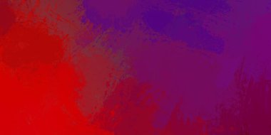 Yaratıcı bir geçmiş. Canlı fırça darbeleriyle boyanmış. Renkli desenli resim. Fırçalanmış duvar kağıdını boya.