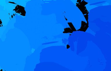 Sanatsal soyut arkaplan. Doku boyalı duvar kağıdı. Boya darbeleriyle yaratıcı bir illüstrasyon. Fırça desenli resim.