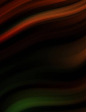 Siyah arka planda renkli düz çizgiler. Sıvı ve sıvı renkli dalgalar karanlıkta akıyor. Duvar kağıdı, afiş, arkaplan, kart, kitap, kapak, poster, afiş, broşür