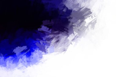 Modern sanat. Taranmış Boyalı Soyut Arkaplan. Fırça darbesi ile boyanmış. Boya darbeleri. 2B Görüntü.