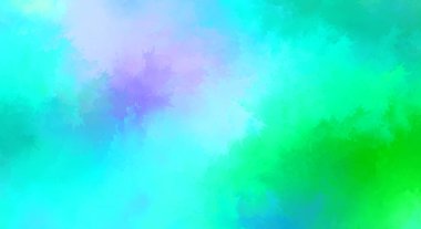 Renkli fırça darbelerinin 2D çizimi. Dekoratif desenli resim. canlı boya desenli arkaplan.