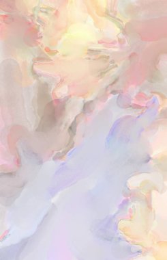 Taranmış Boyalı Soyut Arkaplan. Fırça darbesi ile boyanmış. Boya darbeleri. 2B Görüntü.