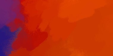 Yaratıcı bir geçmiş. Canlı fırça darbeleriyle boyanmış. Renkli desenli resim. Fırçalanmış duvar kağıdını boya.