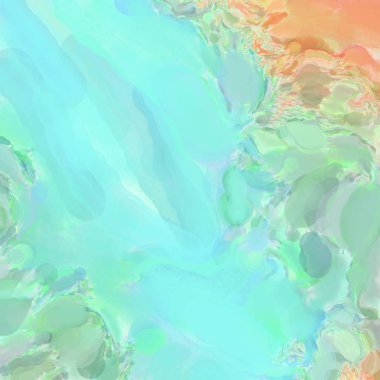 El yapımı sürreal soyut desenli suluboya. Modern sanatsal resim. 2D çizim. Arkaplan boyası karışımı. Yaratıcı duvar sanatı. Çağdaş sanat.