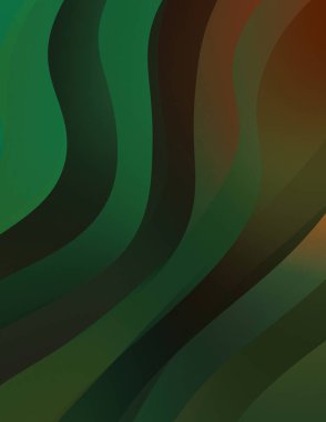 Soyut arkaplan. Renkli dalgalı tasarım duvar kağıdı. yaratıcı grafik 2D çizim. Dinamik şekilli modaya uygun sıvı örtüsü.