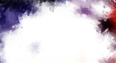 Modern sanat. Taranmış Boyalı Soyut Arkaplan. Fırça darbesi ile boyanmış. Boya darbeleri. 2B Görüntü