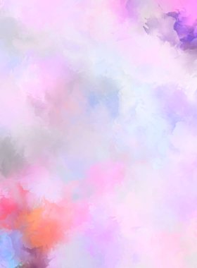 Renkli fırça darbelerinin soyut arkaplanı. fırçalanmış canlı duvar kağıdı. resmedilmiş sanat eseri. Eşsiz ve yaratıcı illüstrasyon.