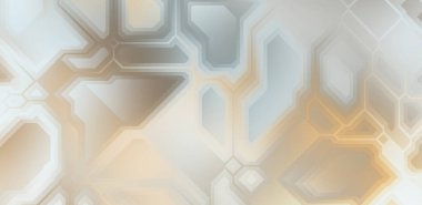 Renkli ve canlı geometrik şekiller katmanları var. Bir teknoloji planının dijital illüstrasyonu. Gelecekçi tasarım şablonu.