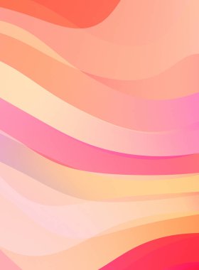 Soyut arkaplan. Renkli dalgalı tasarım duvar kağıdı. yaratıcı grafik 2D çizim. Dinamik şekilli modaya uygun sıvı örtüsü.