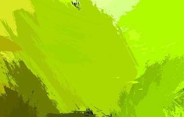 Sanatsal soyut arkaplan. Doku boyalı duvar kağıdı. Boya darbeleriyle yaratıcı bir illüstrasyon. Fırça desenli resim.