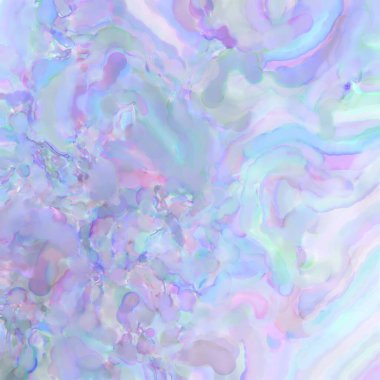 Pastel renklerde suluboya resim. Poster, duvar sanatı, afiş, kart, kitap kapağı ya da ambalaj için rahatlatıcı kompozisyonun yumuşak renkli çizimi. Modern fırça darbeleri resim.