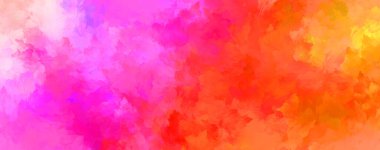 Modern sanat. Taranmış Boyalı Soyut Arkaplan. Fırça darbesi ile boyanmış. Boya darbeleri. 2B Görüntü.