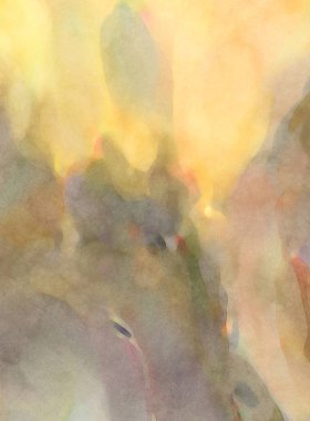 El yapımı sürreal soyut desenli suluboya. Modern sanatsal resim. 2D çizim. Arkaplan boyası karışımı. Yaratıcı duvar sanatı. Çağdaş sanat