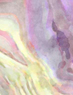 2D çizim. Sanatsal arkaplan resmi. Tablo üzerinde soyut resim. Çağdaş sanat. El yapımı resim. Renkli doku. Modern sanat eserleri. Yüzeyde suluboya fırça darbeleriyle boyama.