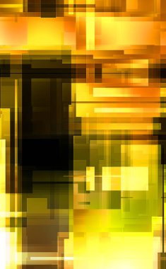 Fütürist soyut geometrik duvar kağıdı. Geometrik renkli şekiller. Dikdörtgen şekilli arka plan. Bir teknolojinin dijital illüstrasyonuName.