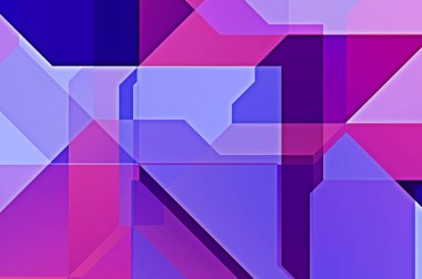 Üçgen arka planda üst üste dizayn ediliyor. Soyut geometrik duvar kağıdı. Geometrik renkli üçgen şekiller.